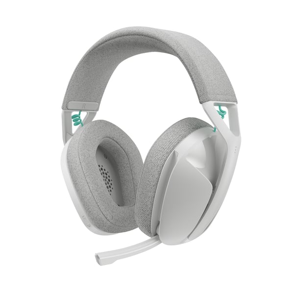 Logitech G321 trådlösa gaming-hörlurar, vit