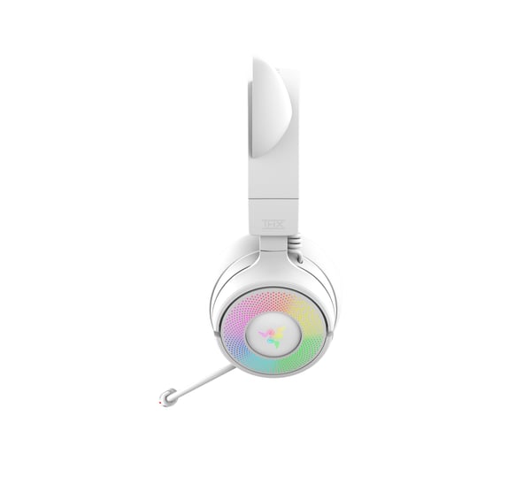 Razer Kraken Kitty V3 Pro spelhörlurar, vit