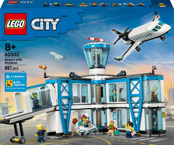 LEGO My City 60502 Flygplats och flygplan