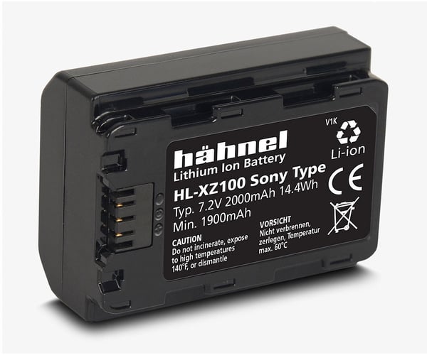 Hähnel HL-XZ100 -litiumbatteri