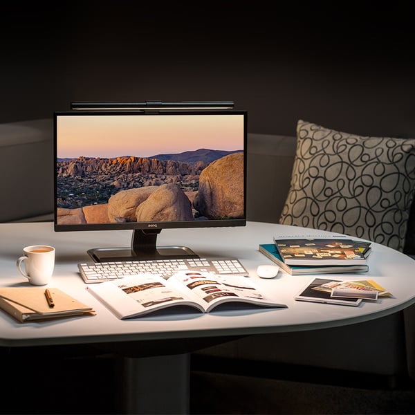 BenQ ScreenBar monitorskærmens påbygningsbelysning