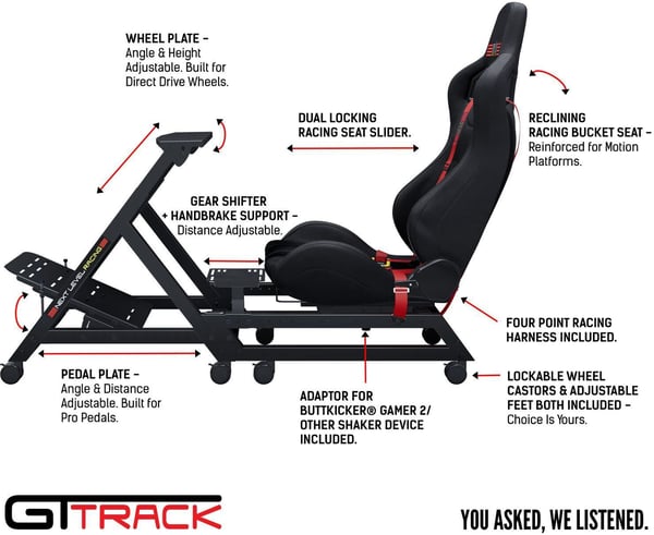 Next Level Racing GTTrack racingcockpit