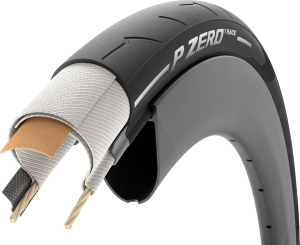 Pirelli P ZERO Race 28-622 dæk, sort/brun