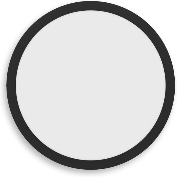 Philips Magneos DL252 -takplafond, rund, svart, 1900 lm, 2700K