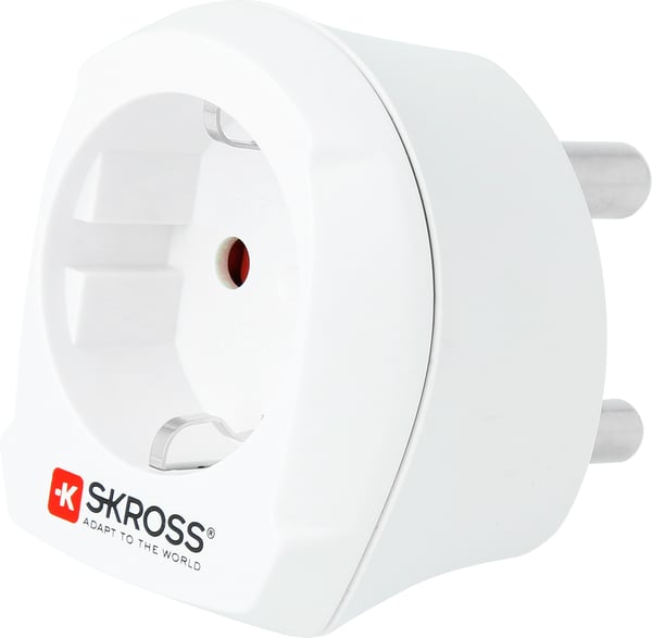 SKROSS rejseadapter, EUR - Sydafrika, jordforbundet