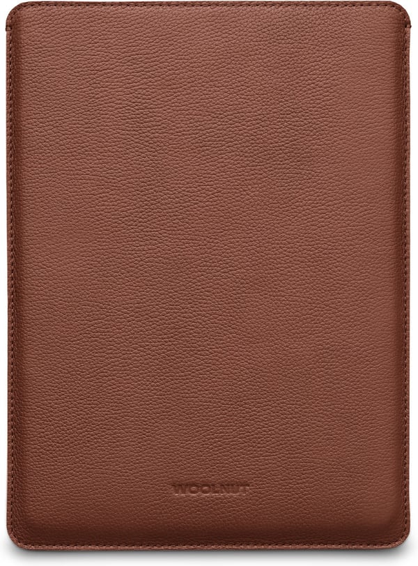 Woolnut lædertaske - beskyttelsesetui til 13" MacBook Pro & Air, cognac