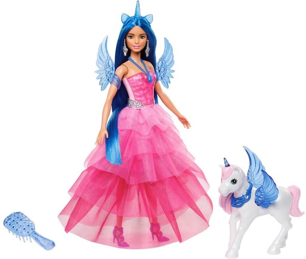 Barbie Safir Alicorn Dukke - modedukke