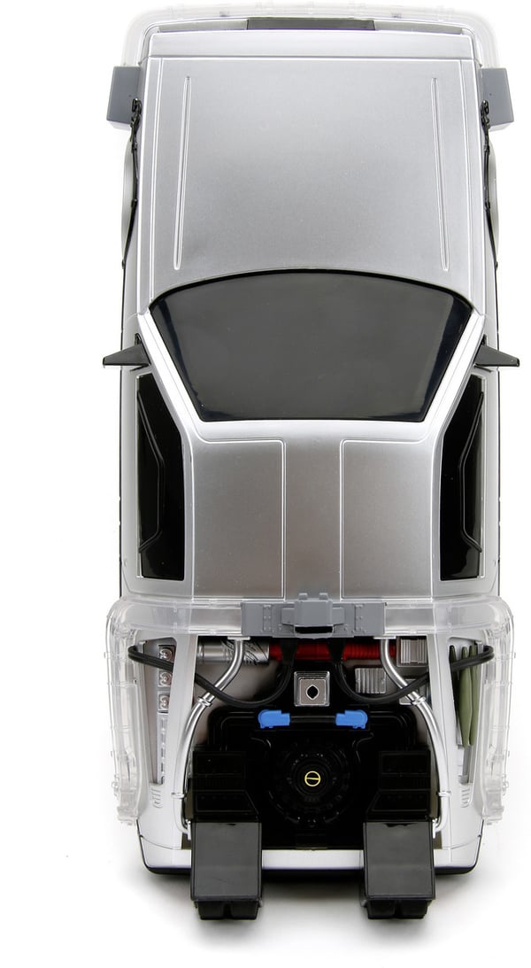 Jada Back to the Future RC Time Machine -radiostyrd bil, 1:16