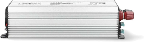Nedis PIM60012FGY inverter, 12 V, 600 W, modifierad sinusvåg