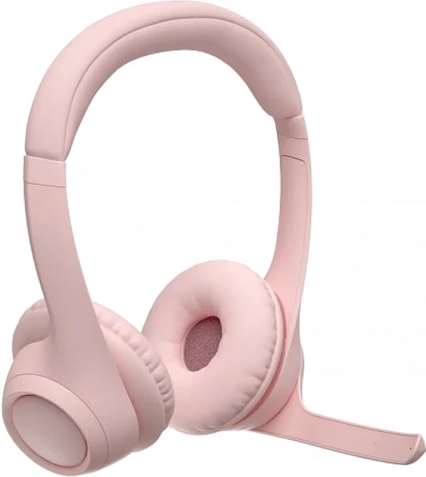 Logitech Zone 300 Trådlösa hörlurar, rosa