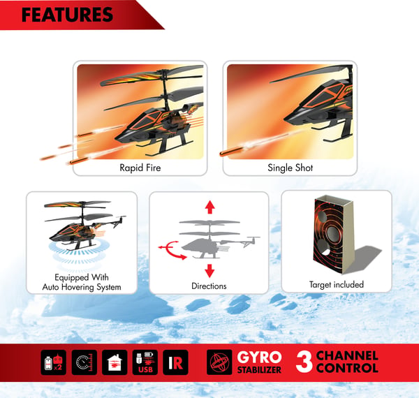 Flybotic Hover Blast - fjärrstyrd helikopter