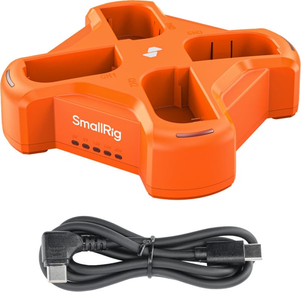 SmallRig 4838 LP-E6NH 4-kanals batterilader
