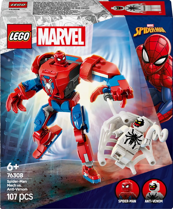 LEGO Superhelte Marvel 76308 – Spider-Man-robot mod Anti-Venom