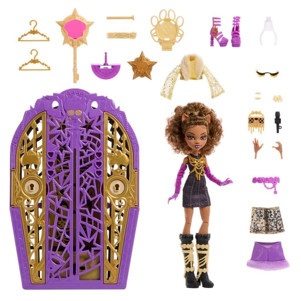 Monster High Skulltimate Secrets Mode docka, Clawdeen