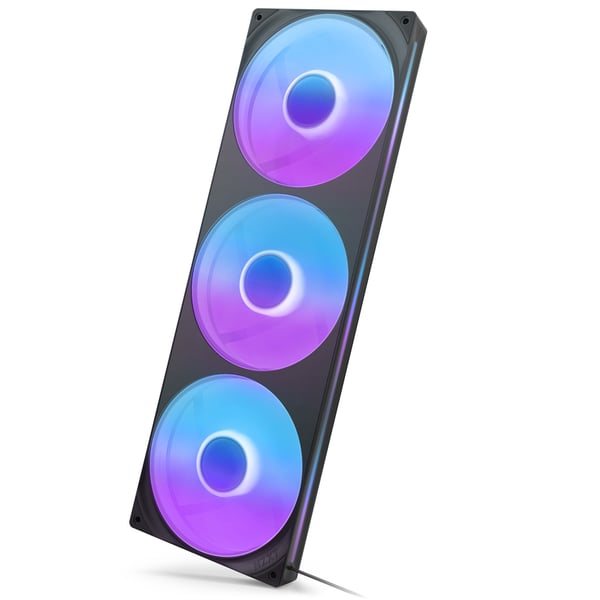 NZXT F420RGB Core-fläkt (Enkel ram) chassifläkt, 140 mm, svart