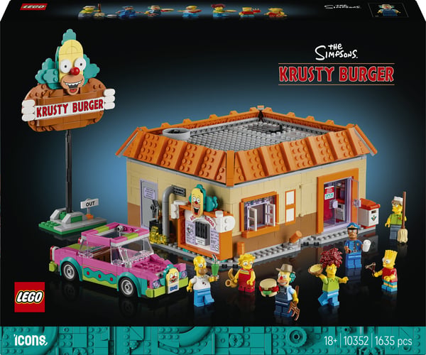 LEGO Ikoner 10352 - Simpsons™: Krusty Burger