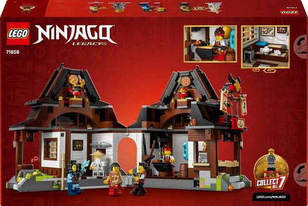 LEGO Ninjago 71858 Fyra vapensmeder – 15-årsjubileumsmodell