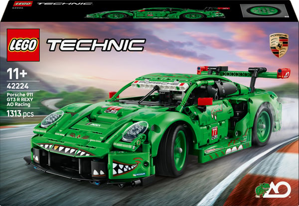 LEGO Technic 42224 Porsche 911 GT3 R REXY AO Racing-bil