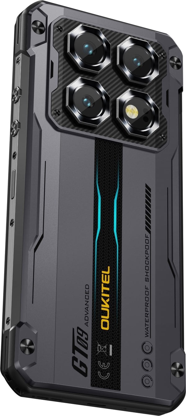 Oukitel WP60 5G mobiltelefon, 512/16 GB, svart