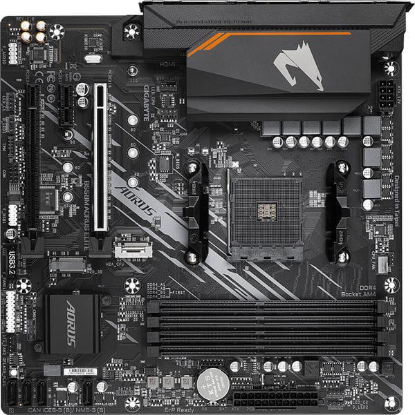 Gigabyte B550M AORUS ELITE AM4 mATX -motherboard