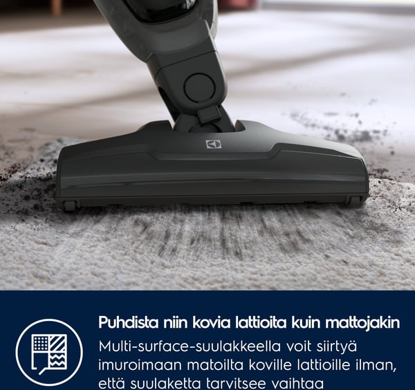 Electrolux Clean 500 ES52CB18UG dammsugare, grå