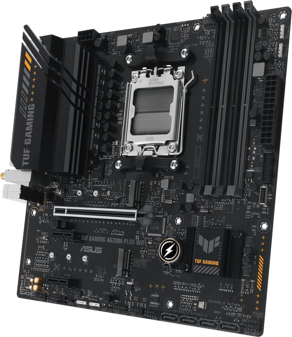 ASUS TUF GAMING A620M-PLUS WIFI mATX bundkort