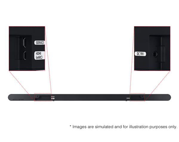 Samsung HW-S700D 3.1 Dolby Atmos Soundbar-ljudsystem