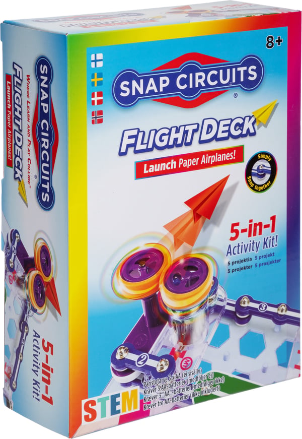 Snap Circuits Flight Deck -startplatta