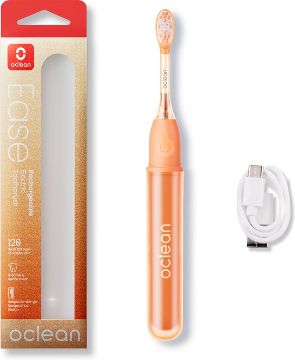 Oclean Ease eltandbørste, orange