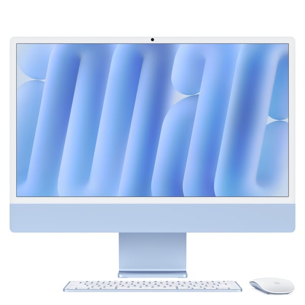 Apple iMac 24" M4 16 GB, 512 GB -dator, blå (MWV33)