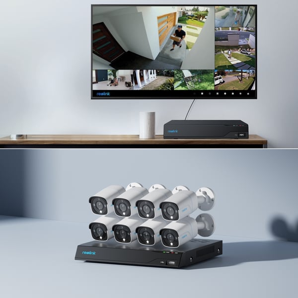 Reolink NVS16-8MB8 4K UltraHD PoE overvågningssystem