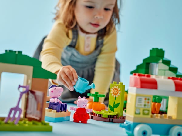 LEGO DUPLO Peppa Pig 10461 Ugglan Grisens trädgård och växthus