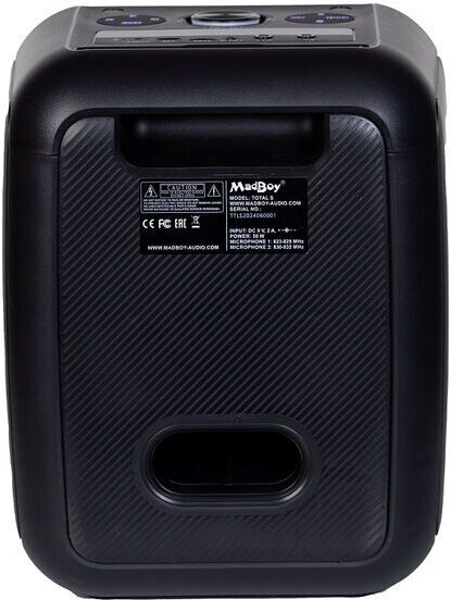 MadBoy TOTAL S batteridriven karaokenhet med trådlösa mikrofoner