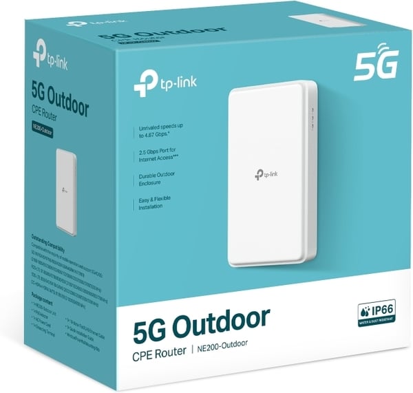 TP-LINK NE200-Outdoor 5G-modem för inomhus- och utomhusbruk