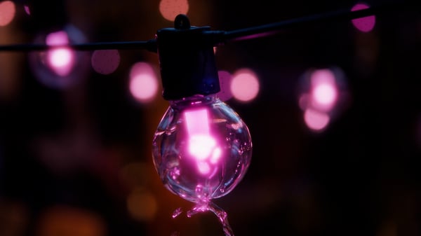 Philips Hue Festavia globe ljusslinga för utomhusbruk, 7 m