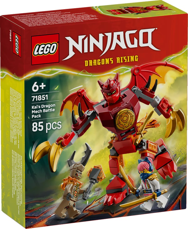 LEGO Ninjago 71851 Kais drakstridspaket