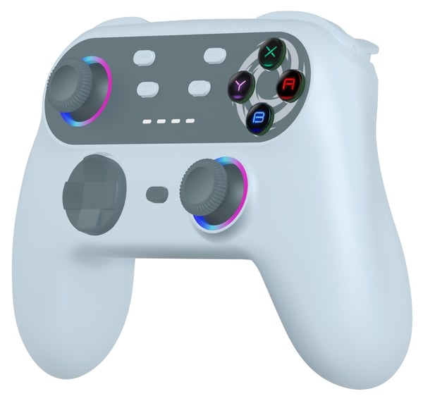 Oniverse Walli trådlös spelkontroll, retro grå, Switch / Switch 2
