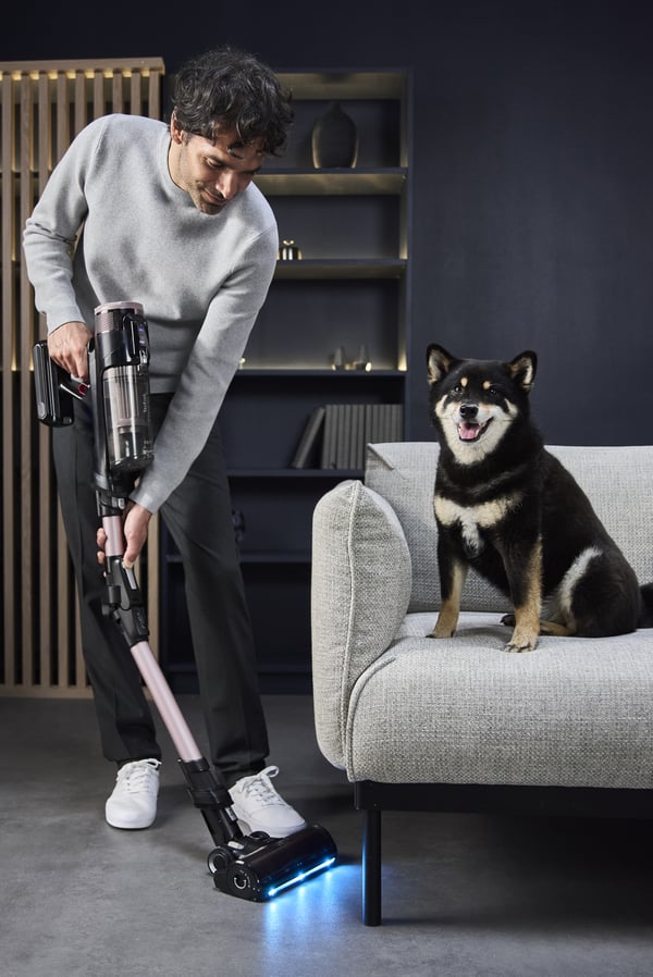 Tefal X-Force Flex 16.60 Animal Aqua skaftdammsugare, grå