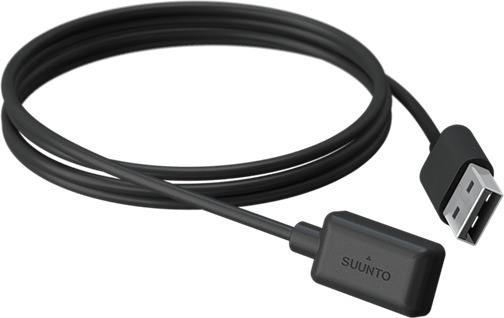 Suunto magnetisk laddningskabel, svart