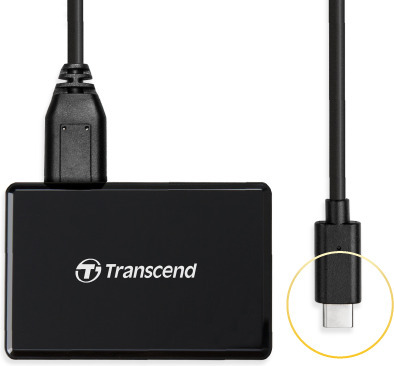 Transcend RDC8 USB 3.1 hukommelseskortlæser