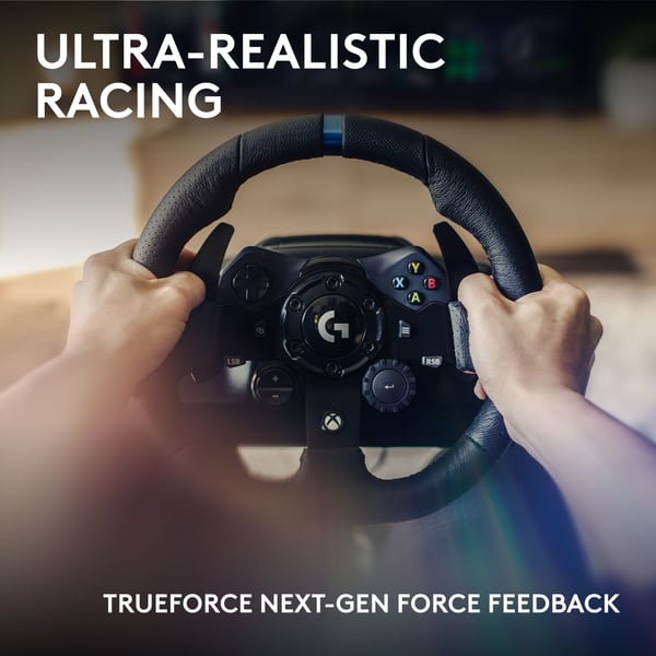 Logitech G923 TRUEFORCE Racing Wheel - rattkontroll och pedaler, Xbox/PC