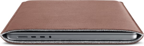 Woolnut läderväska - skyddsfodral för 14-tums MacBook Pro, konjak