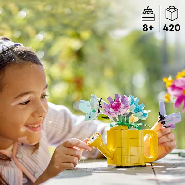 LEGO Creator Blommor i vattenkanna 3-i-1-leksak 31149