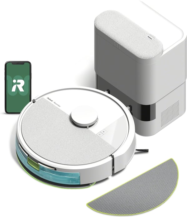iRobot Roomba 105 Combo+ robotdammsugare, vit
