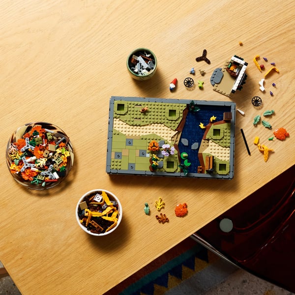 LEGO Ikoner 11372 Höstigt stugträdgård