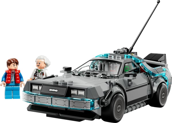 LEGO Speed Champions 77256 Tidsmaskin från filmen Tillbaka till framtiden