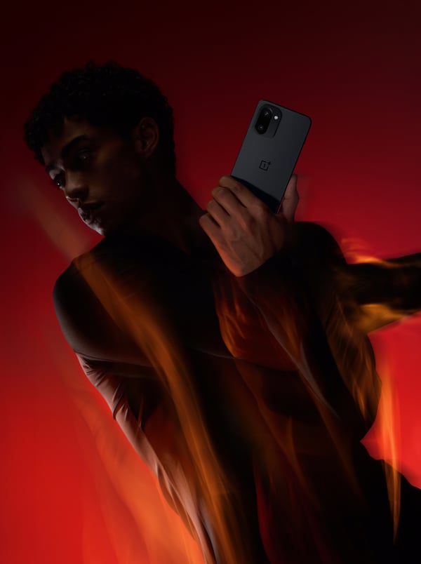 OnePlus 15R 5G-telefon, 512/12 GB, Charcoal Black