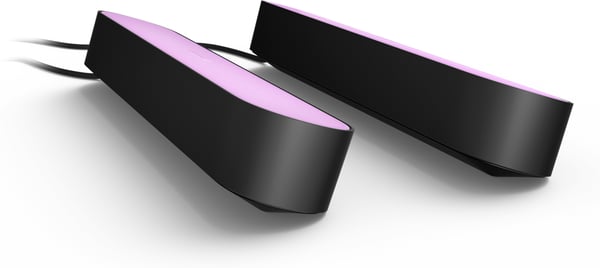 Philips Hue Play -lysbar smartlampe, 2 stk, sort