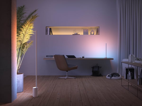 Philips Hue Gradient Signe -smart bordslampa, vit