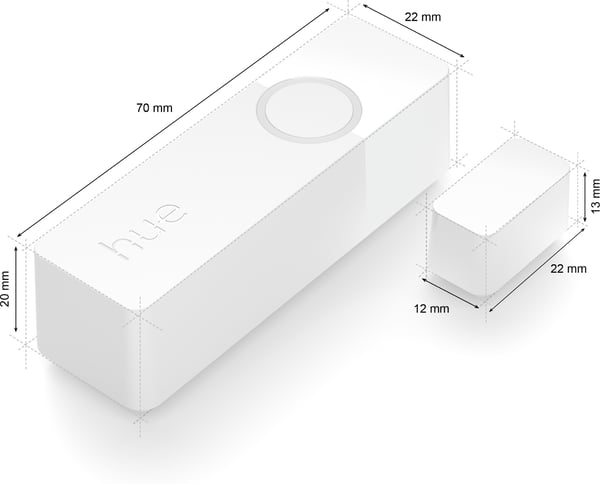 Philips Hue Secure berøringsføler, hvid, 1 stk